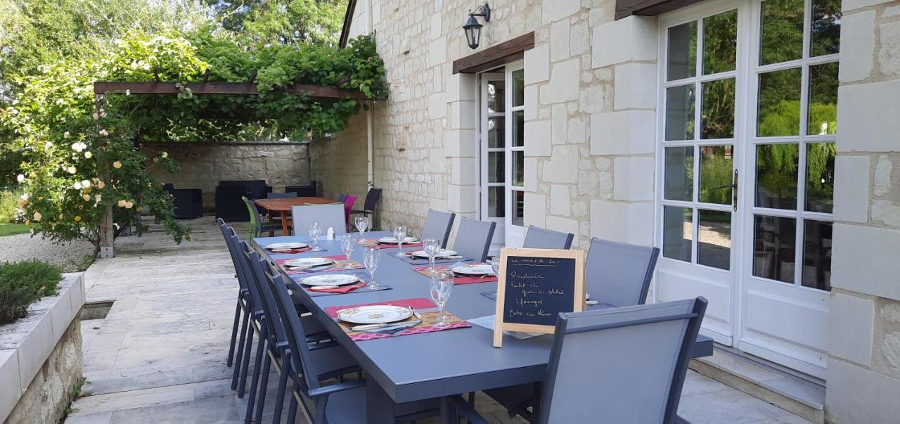 La Magnanerie Otel Savigny-en-véron Dış mekan fotoğraf