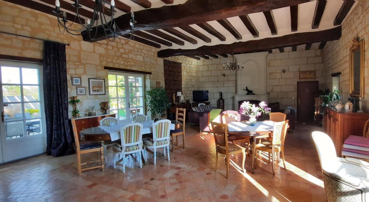 La Magnanerie Otel Savigny-en-véron Dış mekan fotoğraf